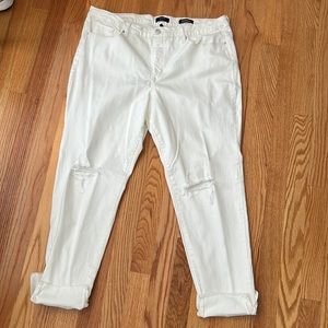 Kaari blue cropped ankle jeans